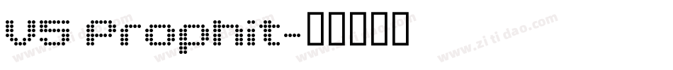 V5 Prophit字体转换